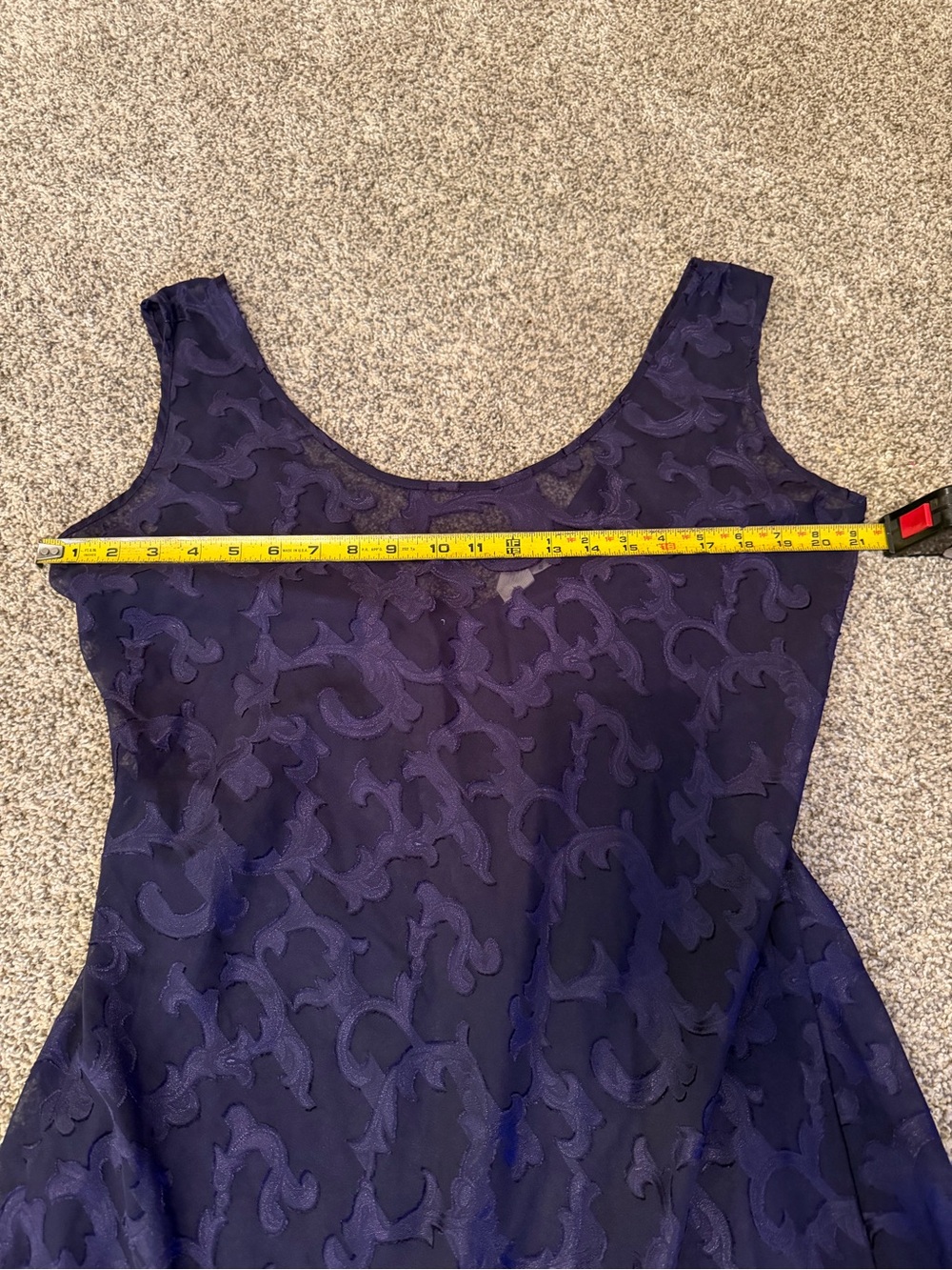 VTG Sheer Victoria’s Secret Gold Crown Label Maxi Slip Dress Sz L Luxe Romantic - Picture 4 of 7